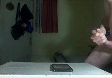 Intensely Jerking Off to Cum on Cassidyboo's Face