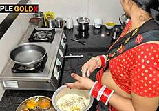 Komal made Diwali snacks while devar took bhabhi for fun