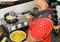 Komal made Diwali snacks while devar took bhabhi for fun