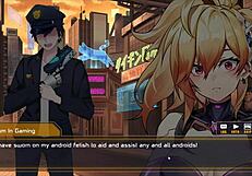 nova duty hentai game where sexdoll needs pussy fingering to orgasm!