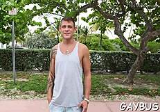 Lusty blowjob with a sexy gay in contest