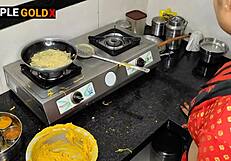 Komal made Diwali snacks while devar took bhabhi for fun