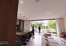 Tony Genius Deepthroats White Dick