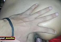 newly married bhabhi pays rent with pussy and ass banging