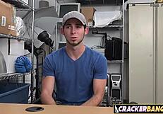 gay jock tries rim job in job interview