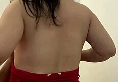 Stepmom invited me for beautiful night, but i bent her over in doggystyle with big tits and ass!