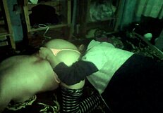 Boldly Sucking Girlfriend's Vagina In The Dark