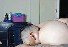 i tease my stepson while changing clothes