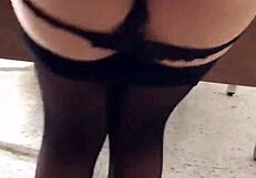 cute mexican teen babe rides hard at office desk