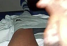 bedroom solo play with intense masturbation for raw pleasure