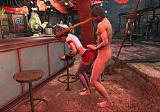 Marie Rose's sex adventure in Fallout 4.