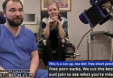 Ava Sirens' Virgin Pussy Blasted with Huge Cumshot by Doctor in Tampa, Florida on Blastabitchcom