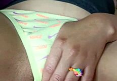 I was so horny that i started masturbating until i had an orgasm with my roommate