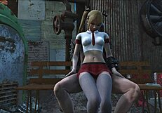 Marie Rose's sex adventure in Fallout 4.