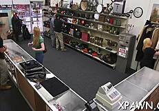 Amateurs film couple's intimate moment in shop for reality show