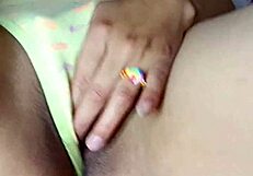 I was so horny that i started masturbating until i had an orgasm with my roommate