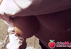 Bold POV Pickup of German Teen Lena Nitro Fucked Publicly in Bar