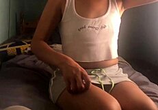 she loves showing her outfit plus good fuck