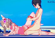 Maho Karin Yuuki Engage In Intense Sex In Princess Connect Re Dive