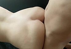 I hard fuck my small stepsister while on phone with girlfriend