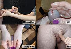 Croatian lactating tits oiled teasing with dicks everywhere