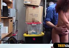 Sporty Ebony Teen Gets Rough Fucked Bent Over?