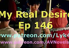 My real desire 146 explores thrilling anime and hentai game themes.