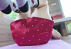 Close up of 4K video of a young woman having an extreme orgasm from a pussy licking