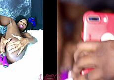 goddess luxxx28 spreads pussy with toys!