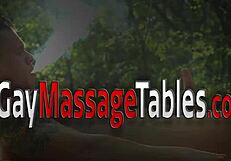 Gay massage with a happy ending: sucking and riding