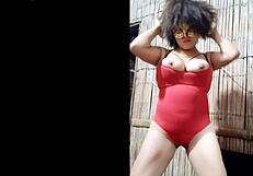 Hot stepmother craves big cock blowjob and sweaty sex at home.