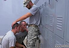 feeling the passion in this black gay orgy