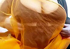 singapore milf reveals her big asian tits