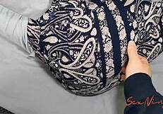 Mature Step-Mom With Glasses Plays With Big Cock and Natural Tits in Roleplay.