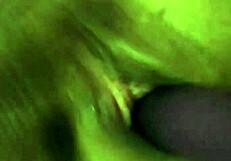 Latina Squirts With Big Dildo