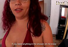 Stepmom helps with a steamy 1-on-1 homemade sex session