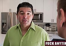 Wow, This Couple Fucks In Freeuse Mode Anytime They Want! Hardcore Blowjob And Cowgirl Riding With Big Tits.