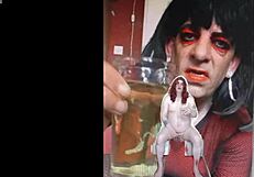 Bisexual sissy male exposed in homemade scene