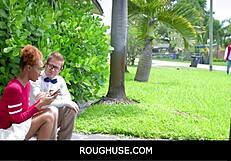 Man, rough freeuse with black teen stepsister James Cameron rocks