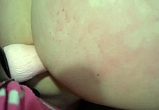 Femdom and strapon action with a hot anal finish