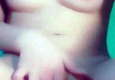 pretty girl shows her young pussy