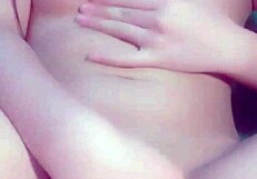 pretty girl shows her young pussy