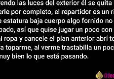 uber eats delivery guy fucks my big tits