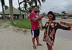 Levamos Novinha Carioca Praia Fuder Casal Mato Pegaram Transando