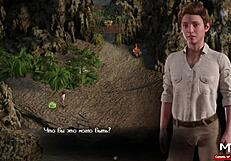 Emily's naked profile in treasure of nadia e3 65