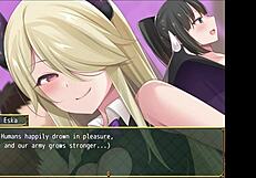 Femdom Hero Quest P1: A hentai game with female dominance