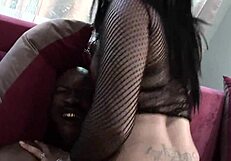 Hot Ebony BBW Craves My Monster Cock
