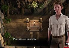 Emily's naked profile in treasure of nadia e3 65