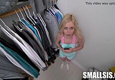 Marley and Billy are small boobed amateurs who like to have fun