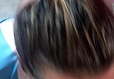 Cum eater blonde slurps every last drop